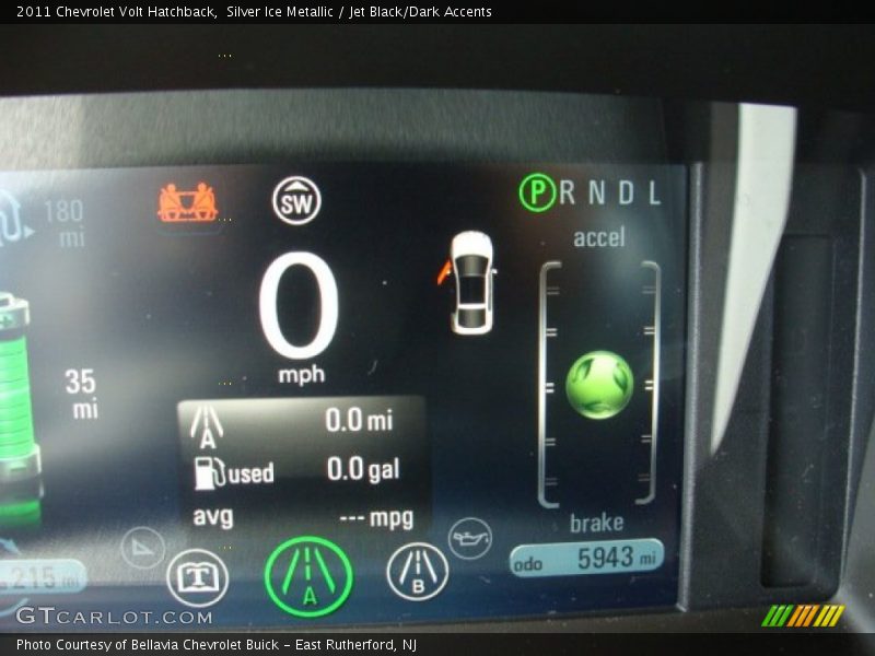  2011 Volt Hatchback Hatchback Gauges