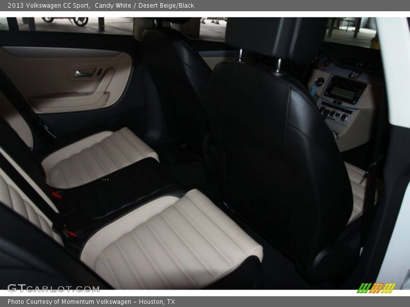 Candy White / Desert Beige/Black 2013 Volkswagen CC Sport