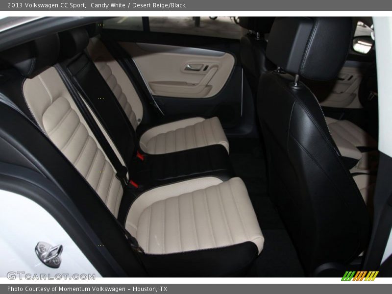 Candy White / Desert Beige/Black 2013 Volkswagen CC Sport