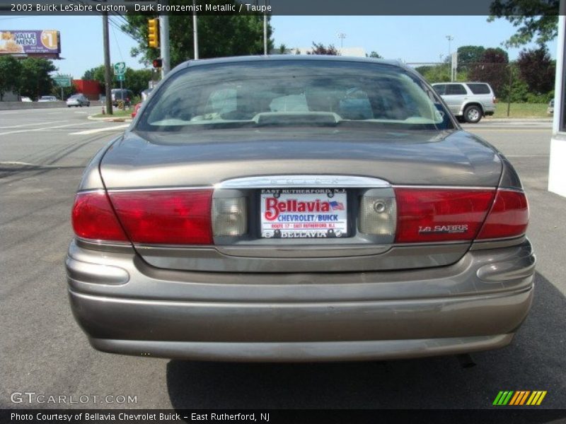 Dark Bronzemist Metallic / Taupe 2003 Buick LeSabre Custom