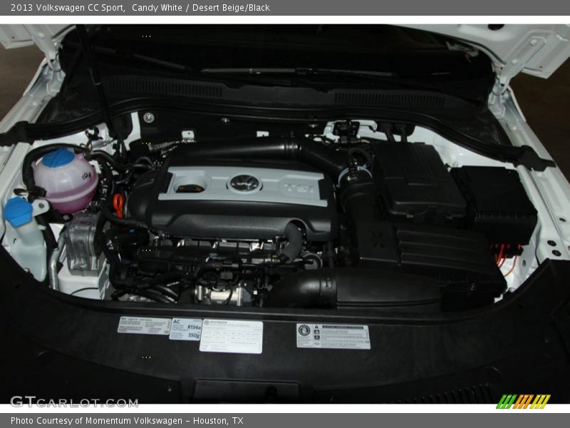 Candy White / Desert Beige/Black 2013 Volkswagen CC Sport