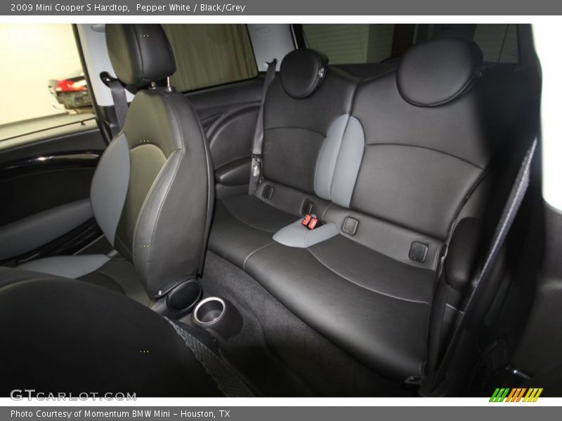 Pepper White / Black/Grey 2009 Mini Cooper S Hardtop