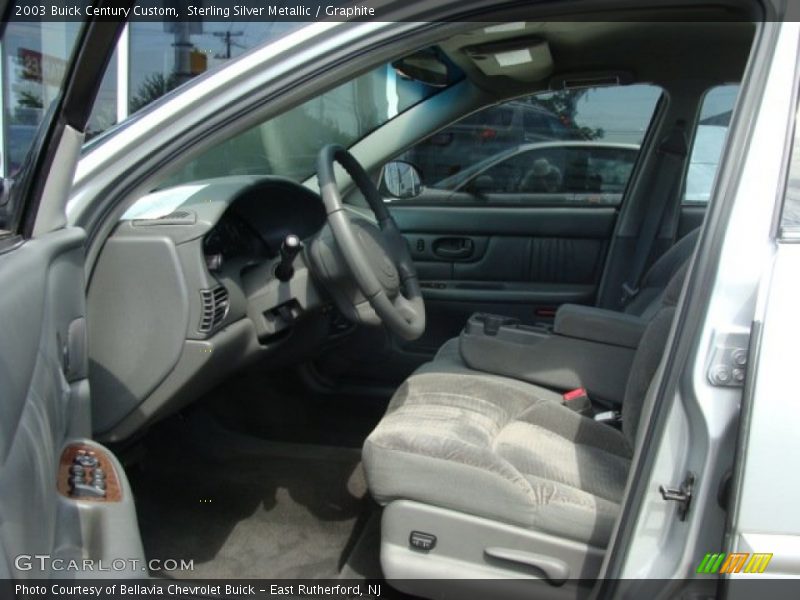 Sterling Silver Metallic / Graphite 2003 Buick Century Custom