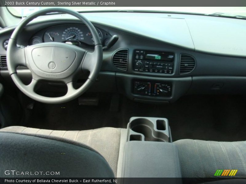 Sterling Silver Metallic / Graphite 2003 Buick Century Custom