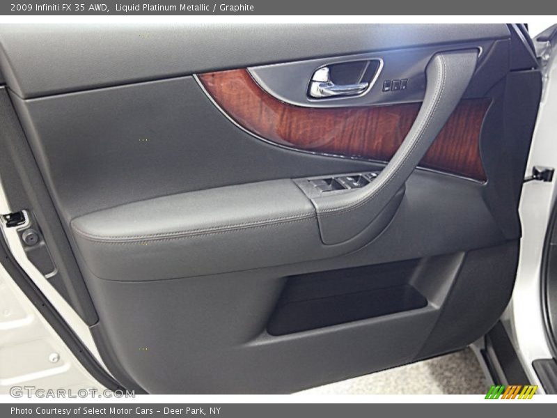 Liquid Platinum Metallic / Graphite 2009 Infiniti FX 35 AWD