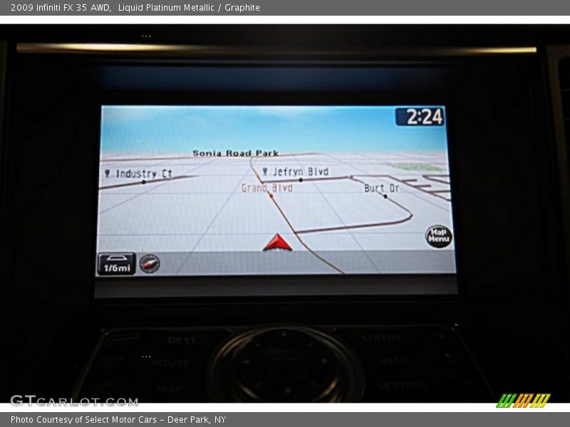 Liquid Platinum Metallic / Graphite 2009 Infiniti FX 35 AWD