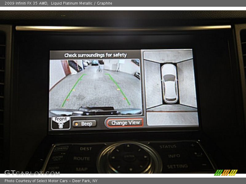 Liquid Platinum Metallic / Graphite 2009 Infiniti FX 35 AWD