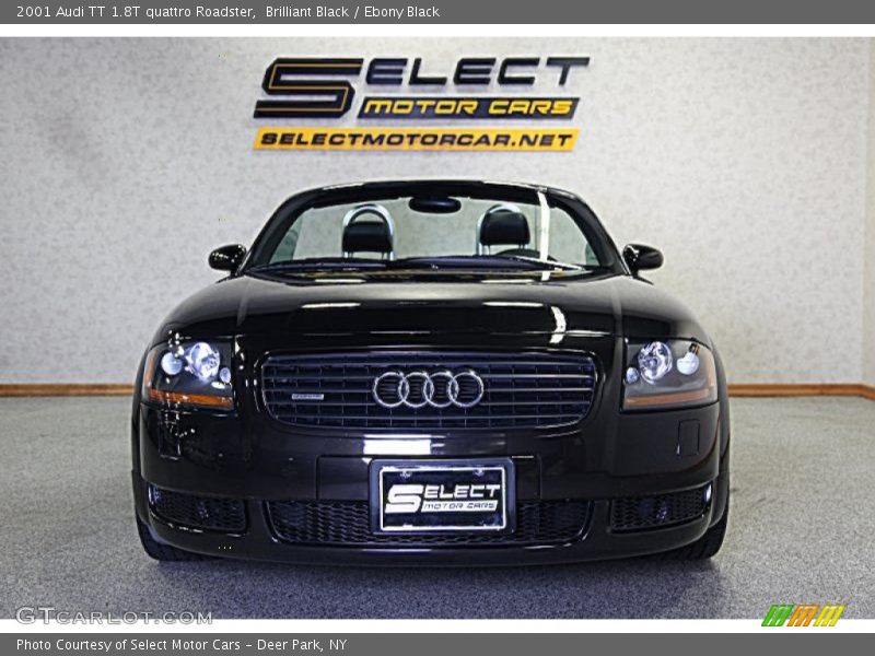 Brilliant Black / Ebony Black 2001 Audi TT 1.8T quattro Roadster