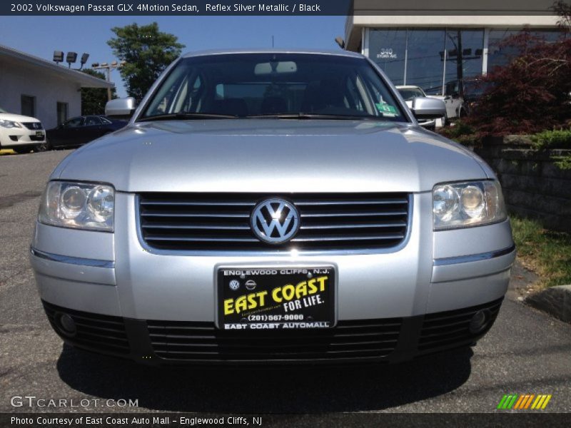 Reflex Silver Metallic / Black 2002 Volkswagen Passat GLX 4Motion Sedan