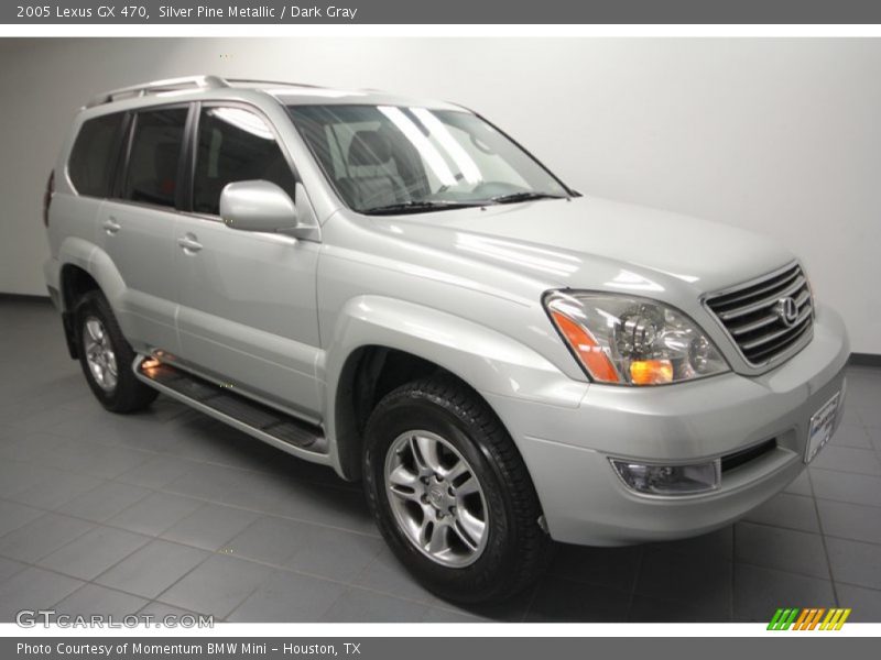 Silver Pine Metallic / Dark Gray 2005 Lexus GX 470
