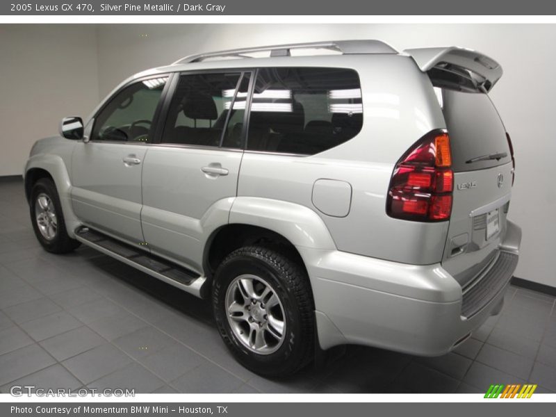 Silver Pine Metallic / Dark Gray 2005 Lexus GX 470