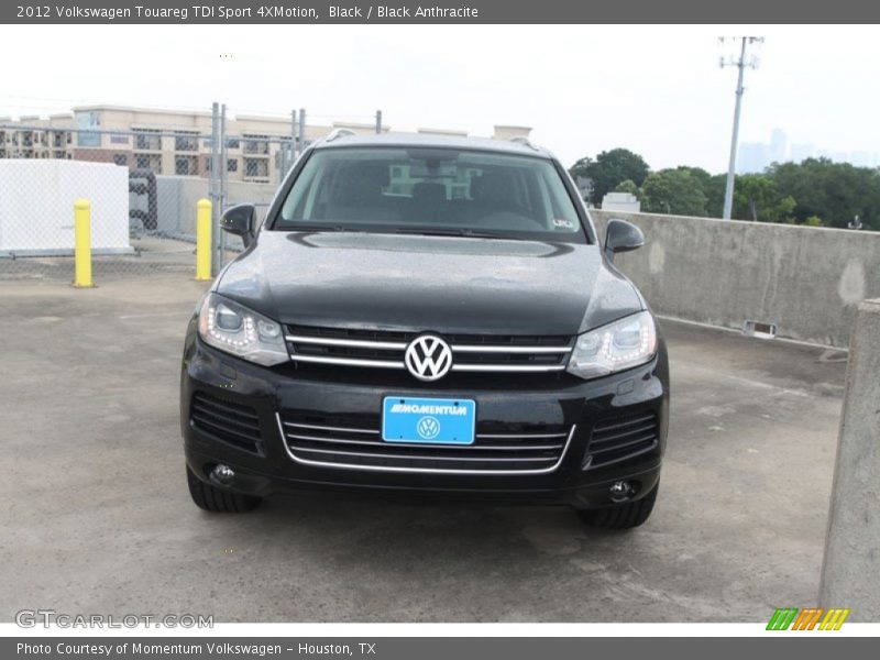 Black / Black Anthracite 2012 Volkswagen Touareg TDI Sport 4XMotion