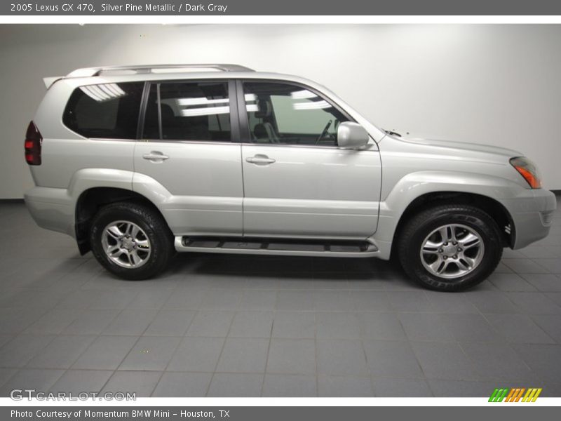 Silver Pine Metallic / Dark Gray 2005 Lexus GX 470