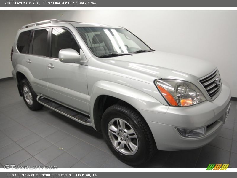 Silver Pine Metallic / Dark Gray 2005 Lexus GX 470