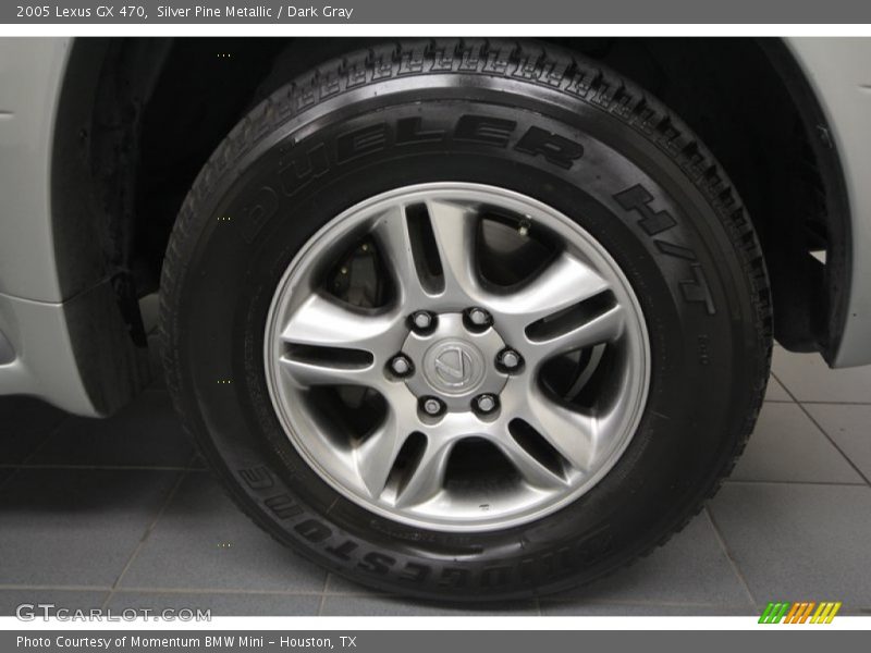 Silver Pine Metallic / Dark Gray 2005 Lexus GX 470