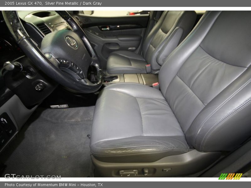Silver Pine Metallic / Dark Gray 2005 Lexus GX 470