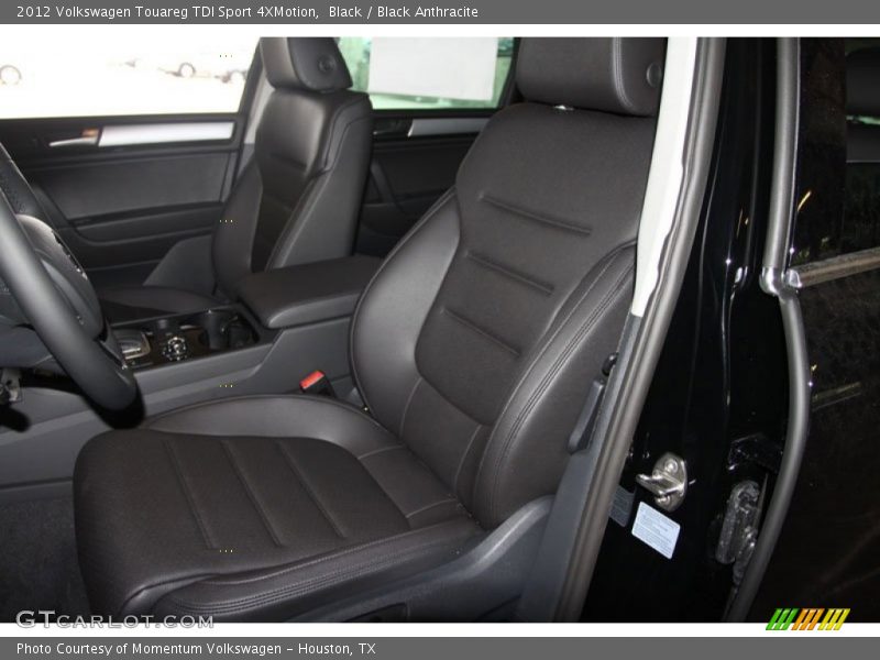 Black / Black Anthracite 2012 Volkswagen Touareg TDI Sport 4XMotion