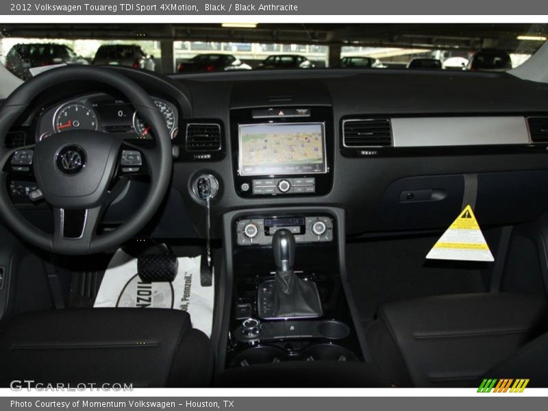 Black / Black Anthracite 2012 Volkswagen Touareg TDI Sport 4XMotion