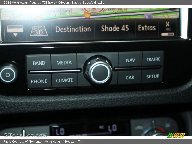 Black / Black Anthracite 2012 Volkswagen Touareg TDI Sport 4XMotion