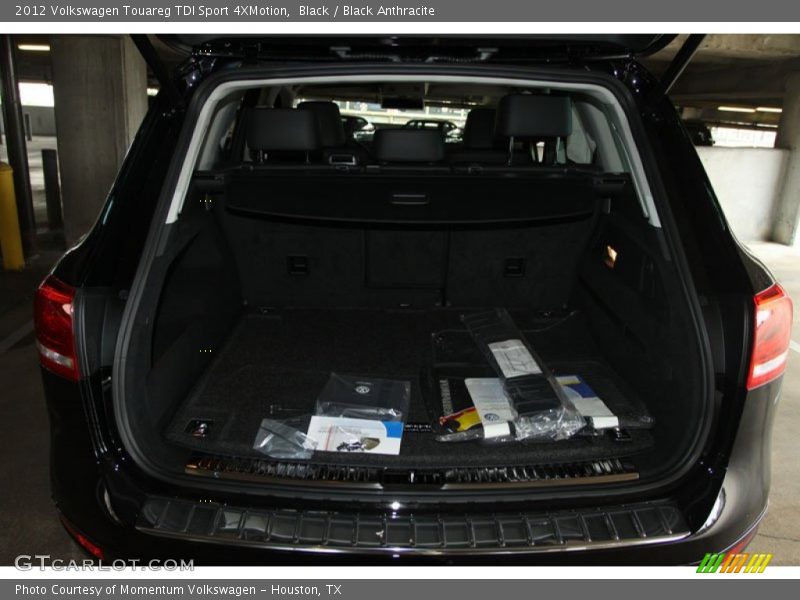 Black / Black Anthracite 2012 Volkswagen Touareg TDI Sport 4XMotion