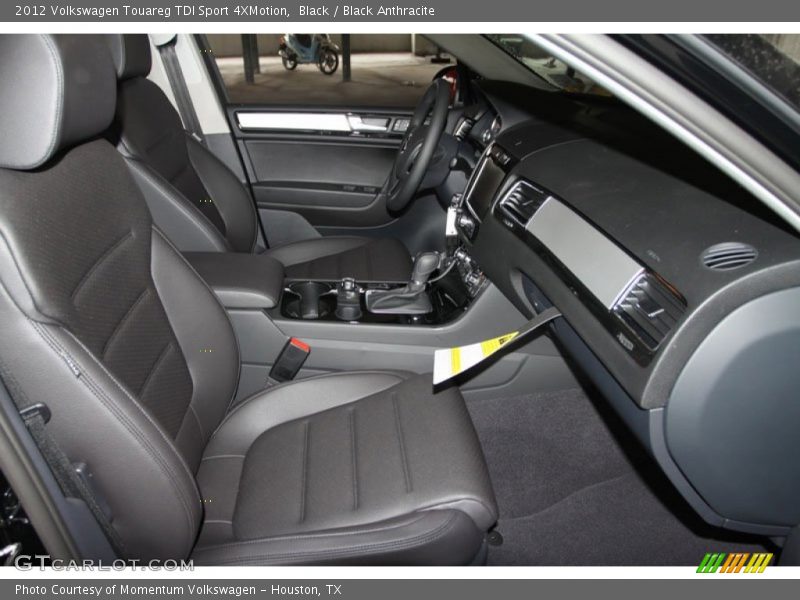 Black / Black Anthracite 2012 Volkswagen Touareg TDI Sport 4XMotion
