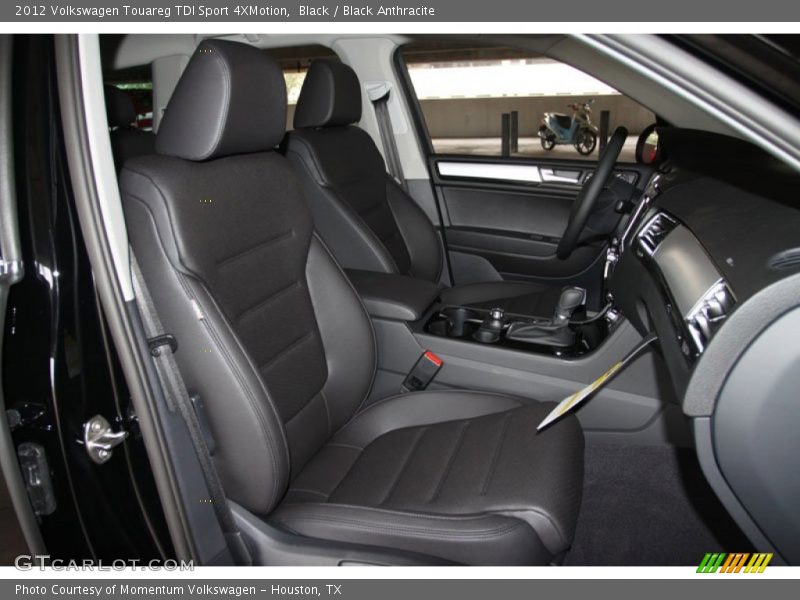 Black / Black Anthracite 2012 Volkswagen Touareg TDI Sport 4XMotion