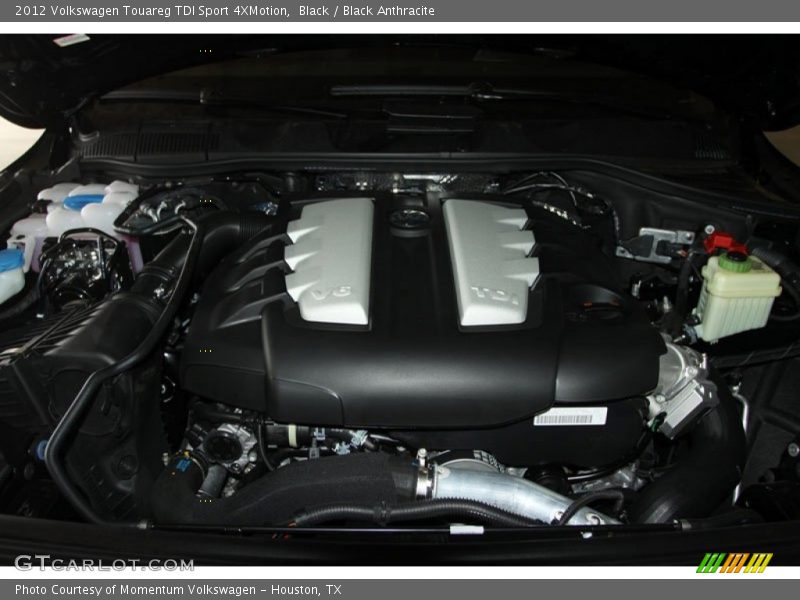 Black / Black Anthracite 2012 Volkswagen Touareg TDI Sport 4XMotion