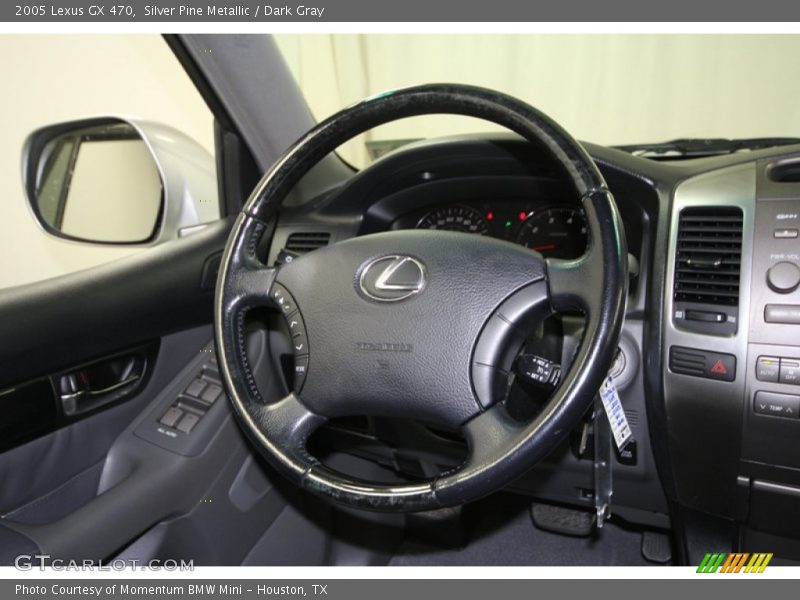 Silver Pine Metallic / Dark Gray 2005 Lexus GX 470