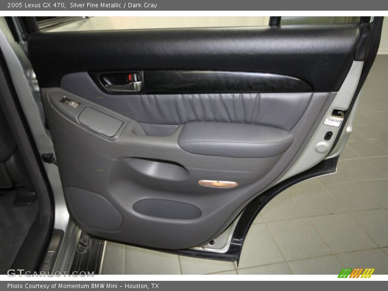 Silver Pine Metallic / Dark Gray 2005 Lexus GX 470