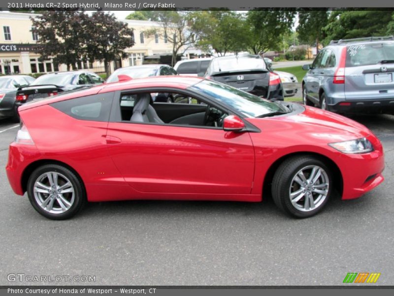  2011 CR-Z Sport Hybrid Milano Red