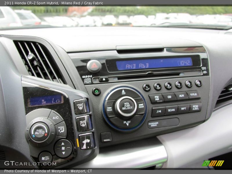 Controls of 2011 CR-Z Sport Hybrid