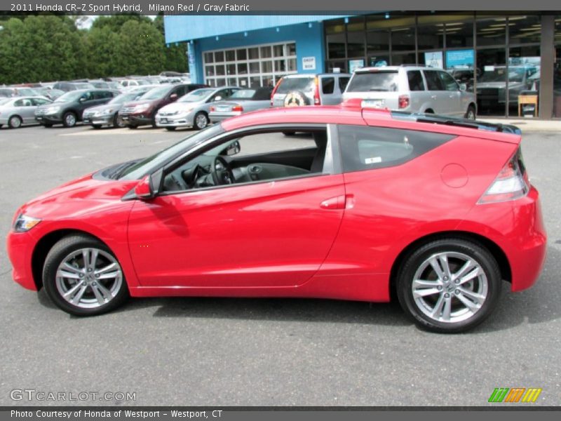  2011 CR-Z Sport Hybrid Milano Red