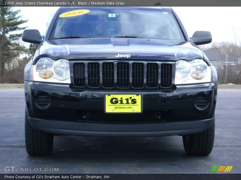 Black / Medium Slate Gray 2006 Jeep Grand Cherokee Laredo 4x4