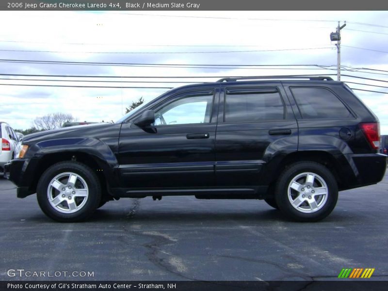 Black / Medium Slate Gray 2006 Jeep Grand Cherokee Laredo 4x4