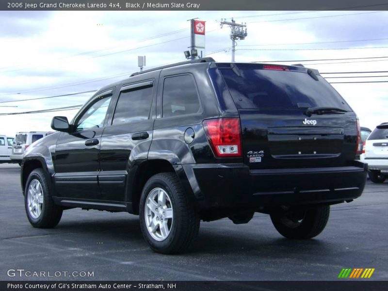 Black / Medium Slate Gray 2006 Jeep Grand Cherokee Laredo 4x4