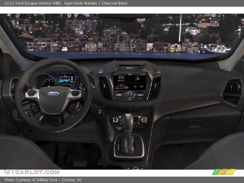 Ingot Silver Metallic / Charcoal Black 2012 Ford Escape Limited 4WD