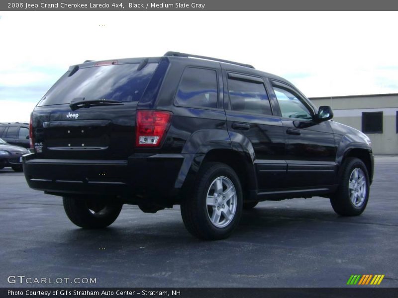 Black / Medium Slate Gray 2006 Jeep Grand Cherokee Laredo 4x4