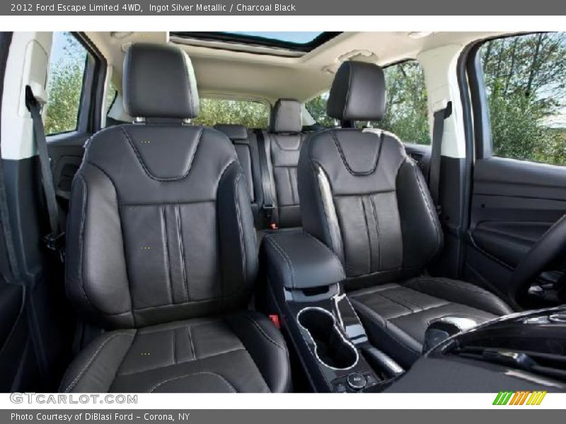 Ingot Silver Metallic / Charcoal Black 2012 Ford Escape Limited 4WD