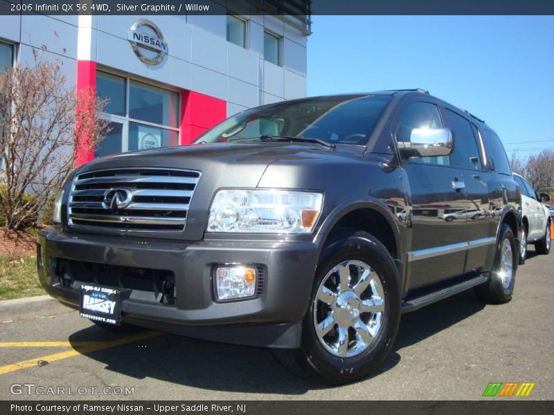 Silver Graphite / Willow 2006 Infiniti QX 56 4WD