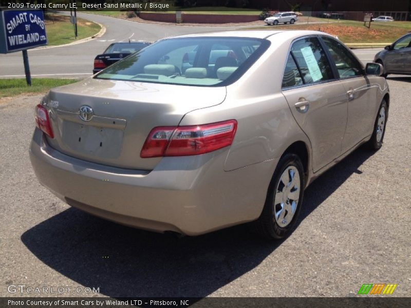 Desert Sand Metallic / Bisque 2009 Toyota Camry LE