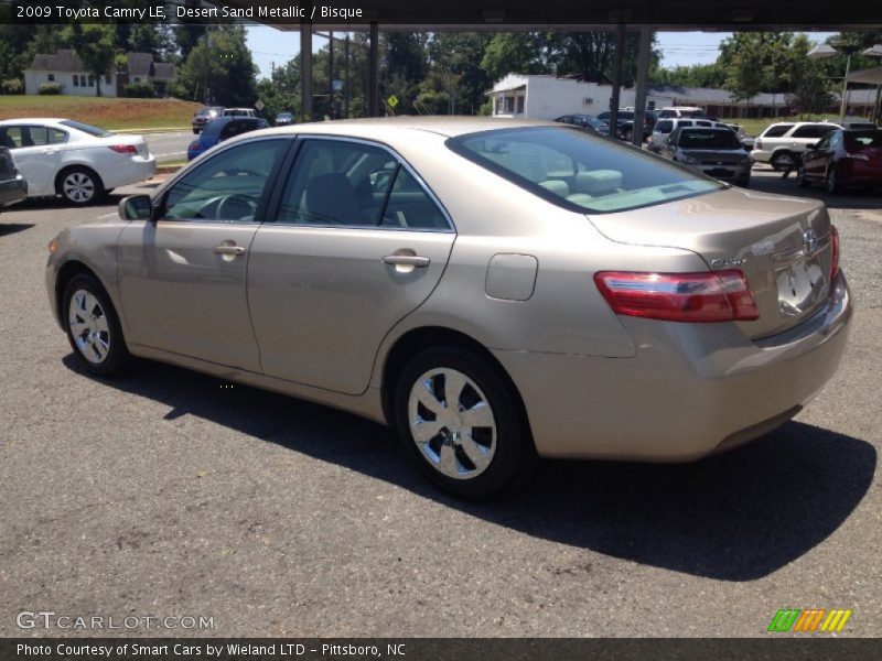 Desert Sand Metallic / Bisque 2009 Toyota Camry LE