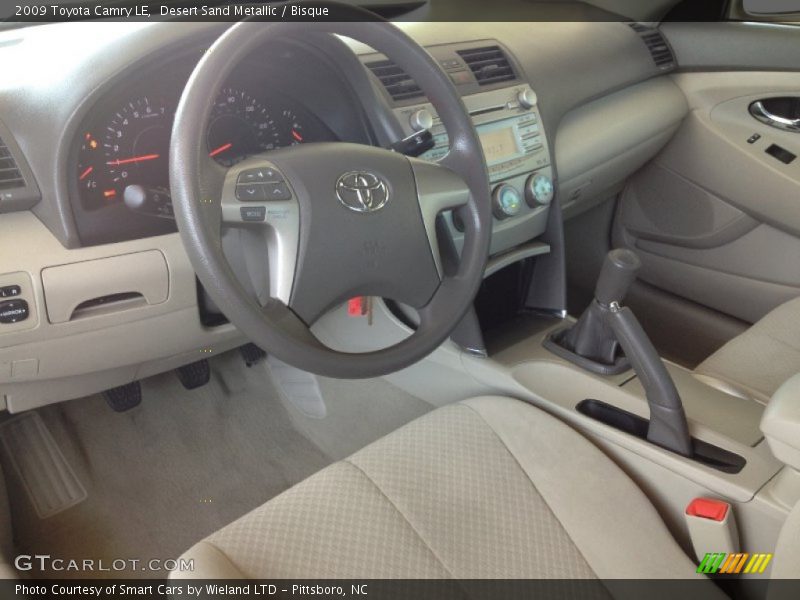 Desert Sand Metallic / Bisque 2009 Toyota Camry LE