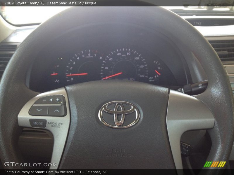 Desert Sand Metallic / Bisque 2009 Toyota Camry LE