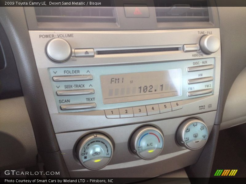Desert Sand Metallic / Bisque 2009 Toyota Camry LE