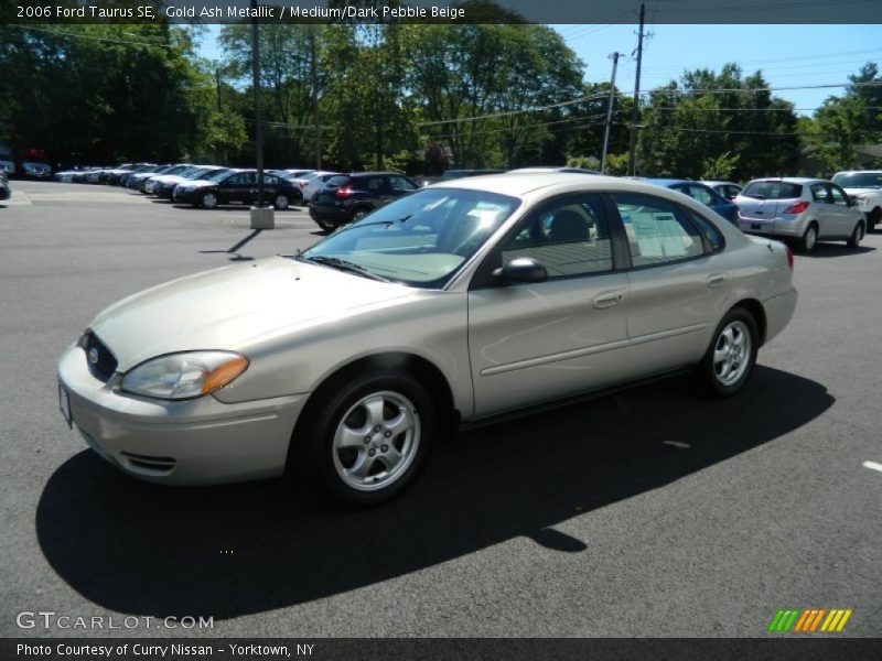 Gold Ash Metallic / Medium/Dark Pebble Beige 2006 Ford Taurus SE