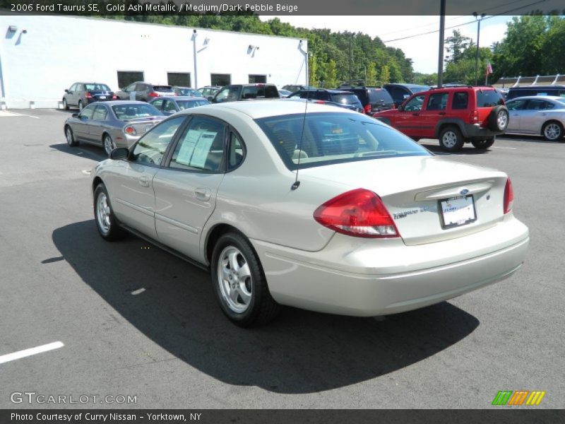 Gold Ash Metallic / Medium/Dark Pebble Beige 2006 Ford Taurus SE