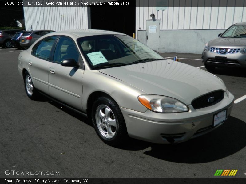 Gold Ash Metallic / Medium/Dark Pebble Beige 2006 Ford Taurus SE