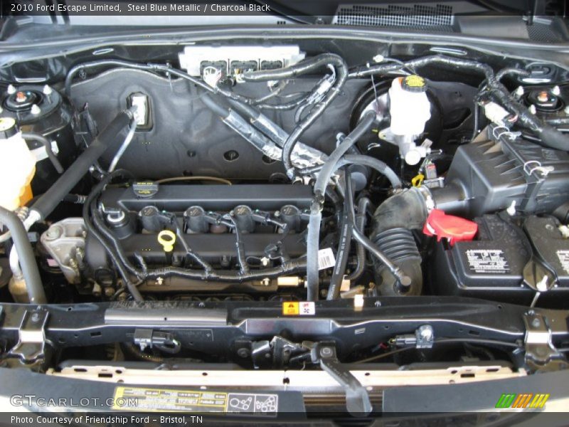 Steel Blue Metallic / Charcoal Black 2010 Ford Escape Limited