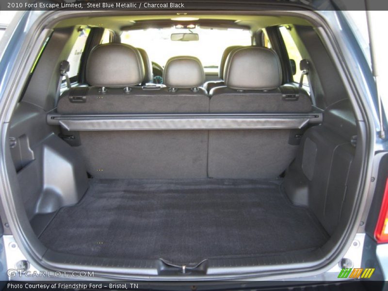 Steel Blue Metallic / Charcoal Black 2010 Ford Escape Limited