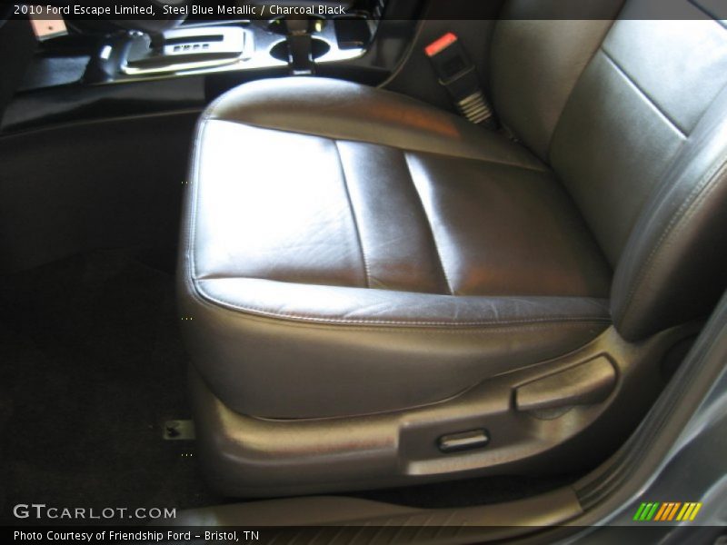 Steel Blue Metallic / Charcoal Black 2010 Ford Escape Limited